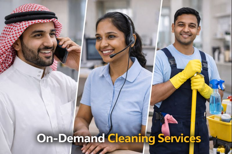 On-Demand Cleaning Services